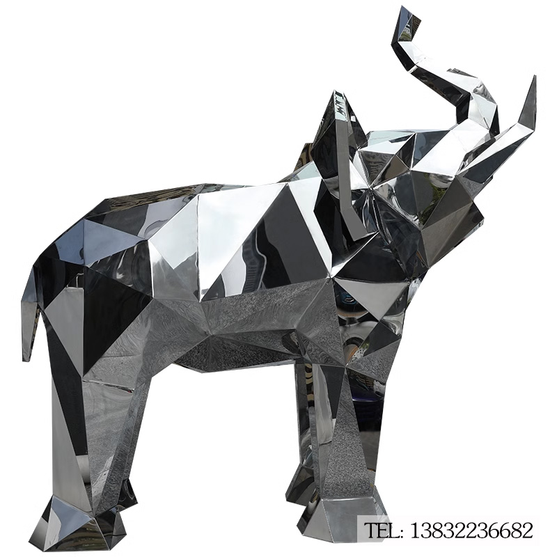 不锈钢大象雕塑定制厂家