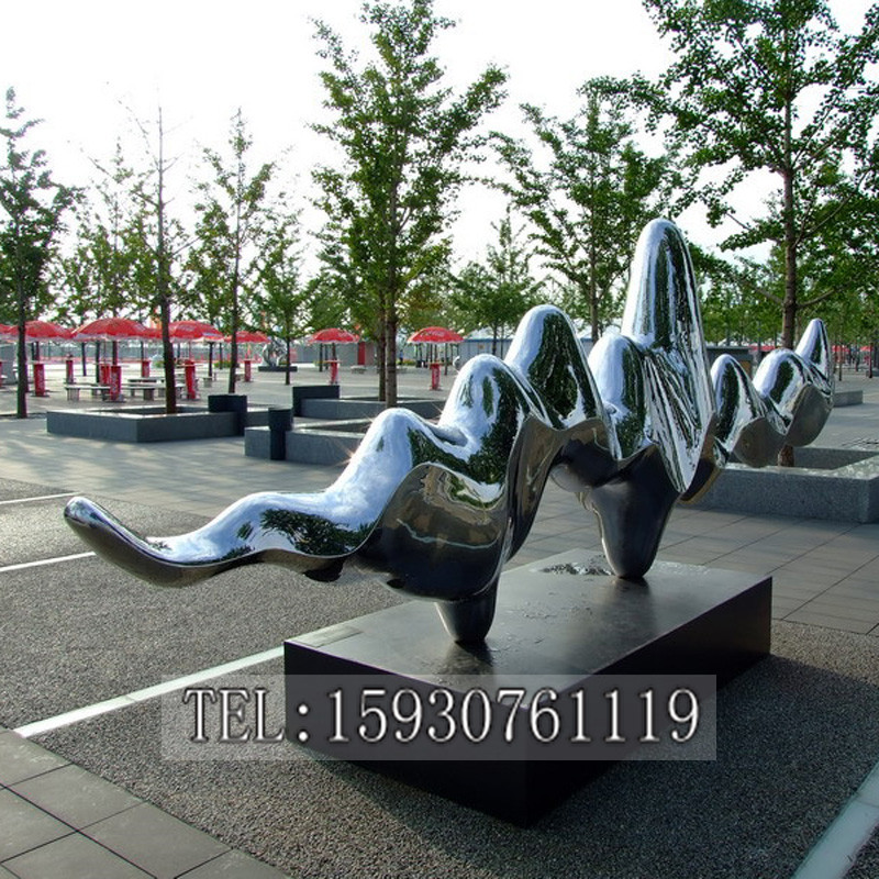 定做不锈钢抽象雕塑户外大型不锈钢雕塑城市广场雕塑小区雕塑
