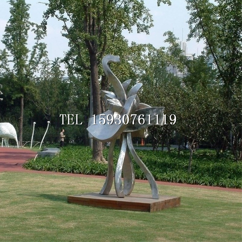 不锈钢雕塑抽象创意城市园林广场摆件